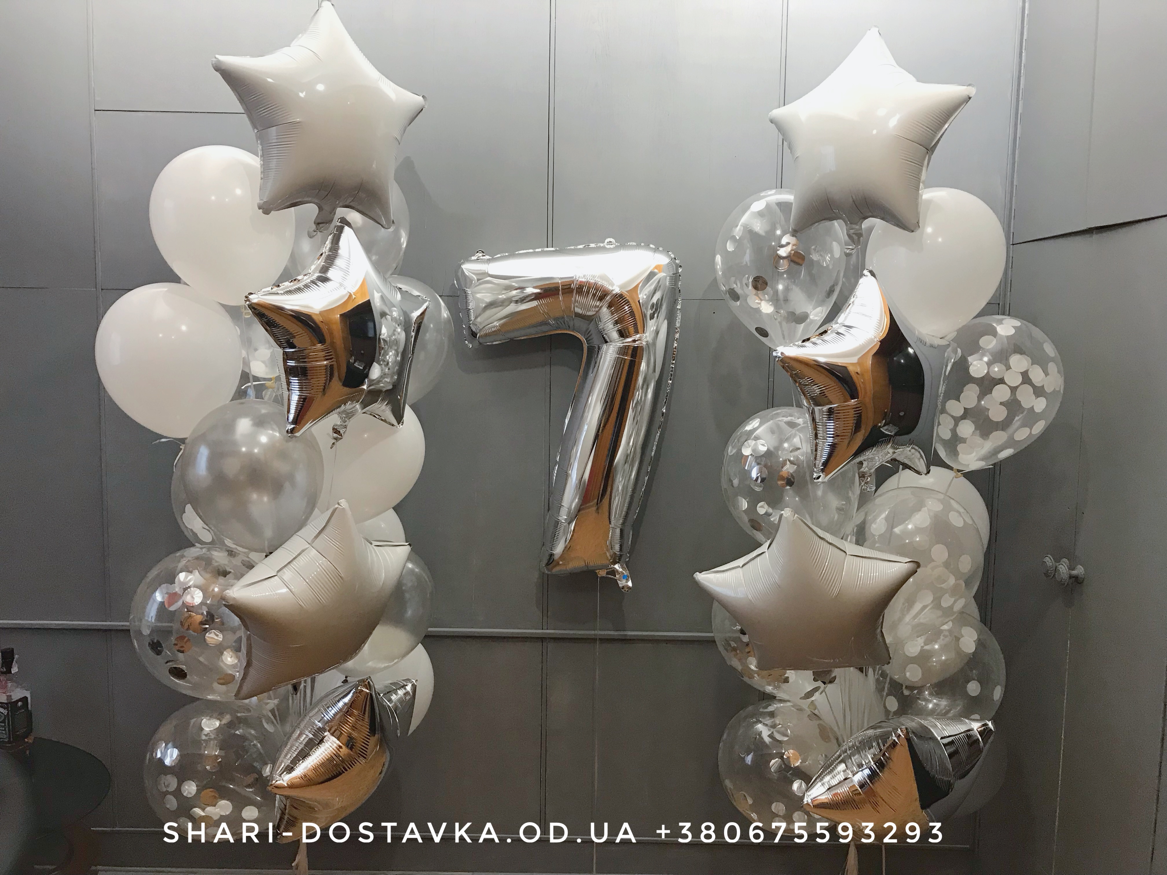 Оформление шарами детского дня рождения №251