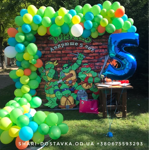 Разнокалиберная гирлянда на Ваш баннер