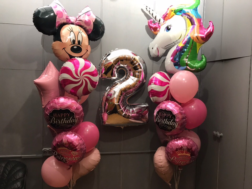 Оформление шарами детского дня рождения №202 