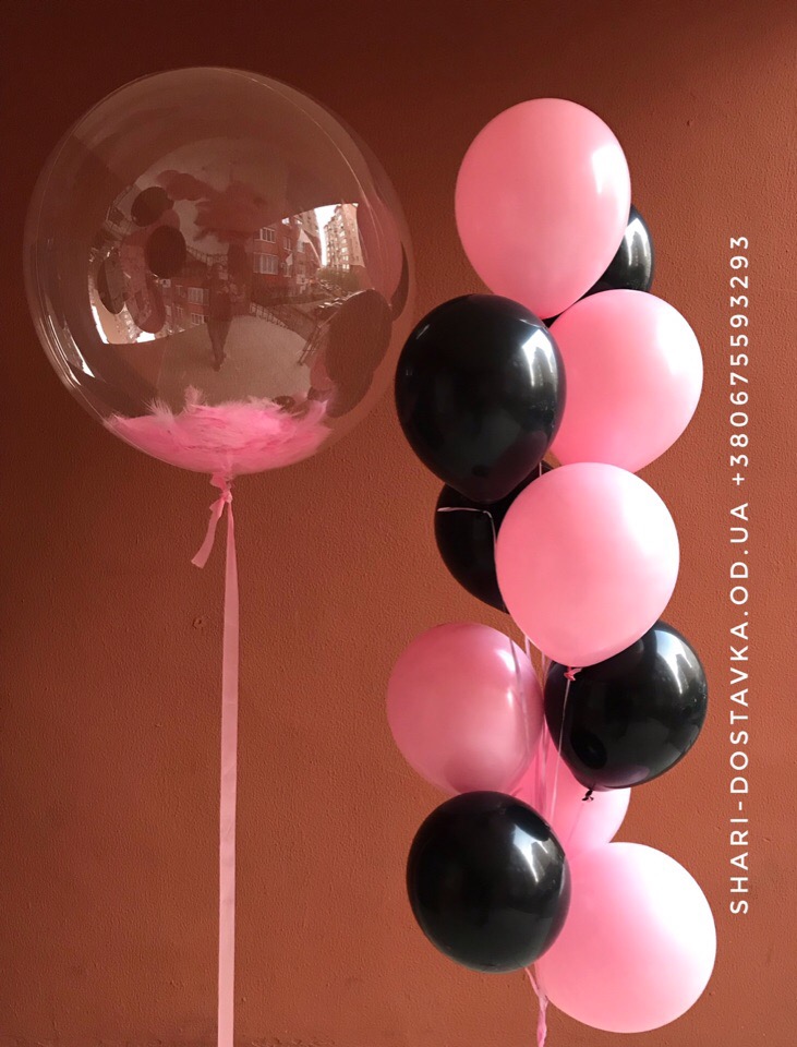 Оформление шарами  дня рождения №216