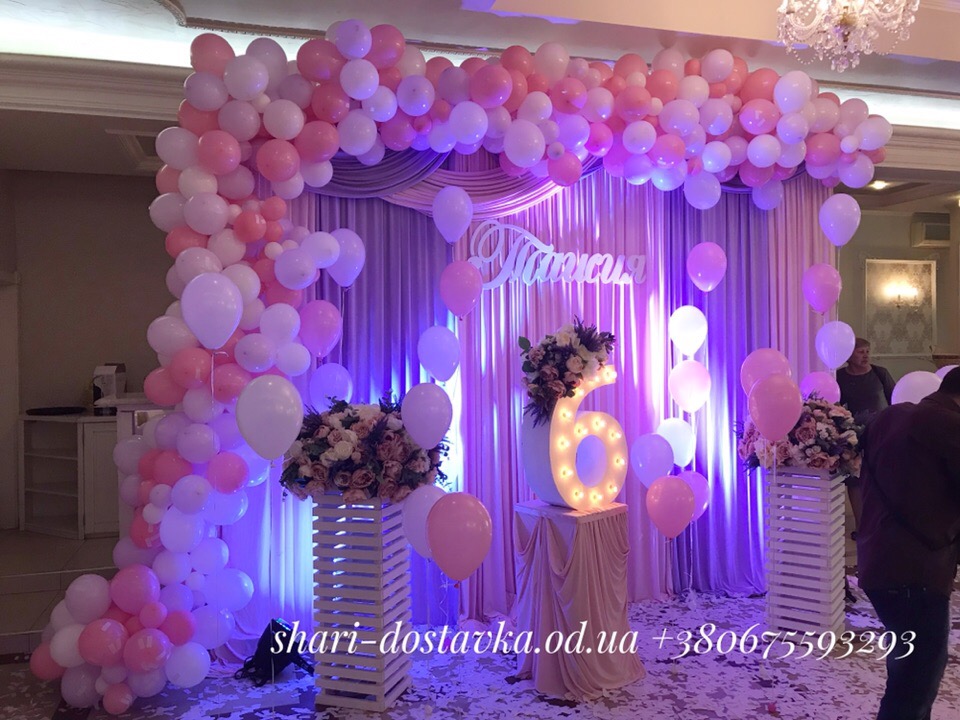 Разнокалиберная гирлянда на Ваш баннер