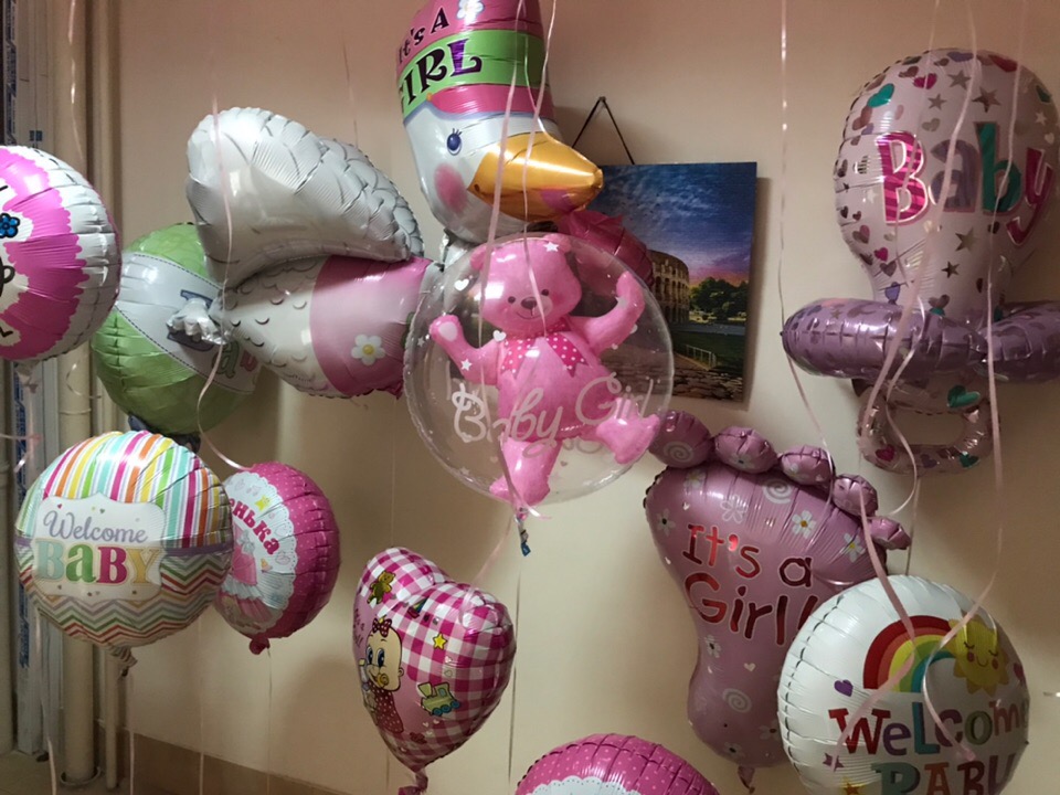 Встречаем девочку)вариант №24