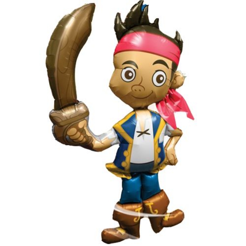 Ходячая фигура-шар пирата Джейка.112см