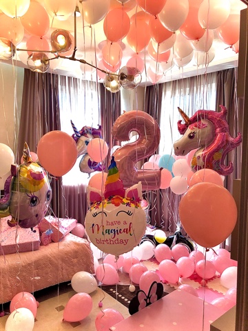 10.Оформление дня рождения в стиле Единорогов
