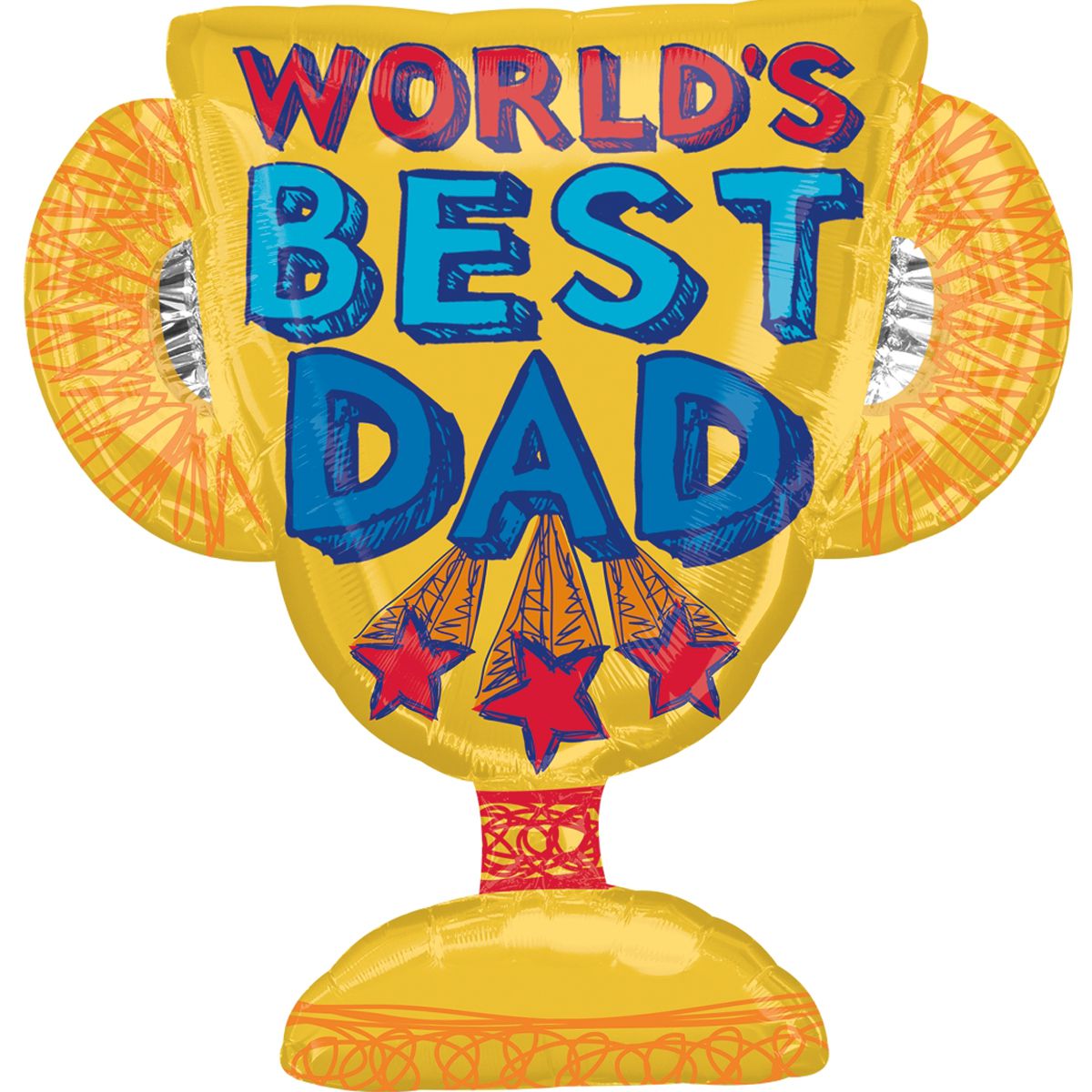 Шар наполненный гелием Кубок для папы