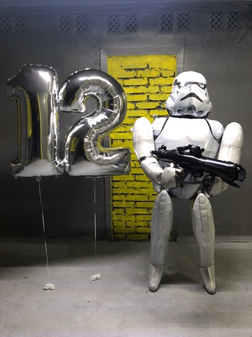 Набор .Дарт Вейдер с цифрами на ваш праздник