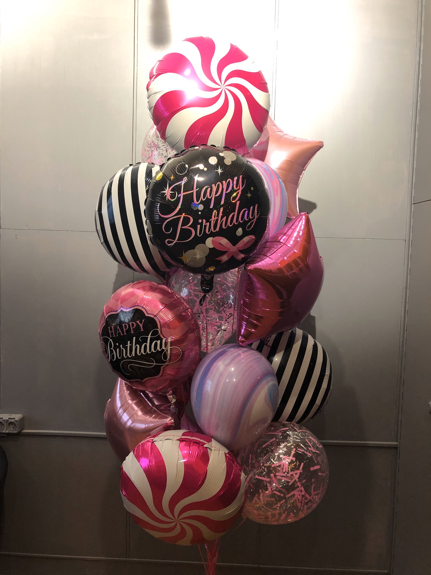 Праздничный букет шаров №102