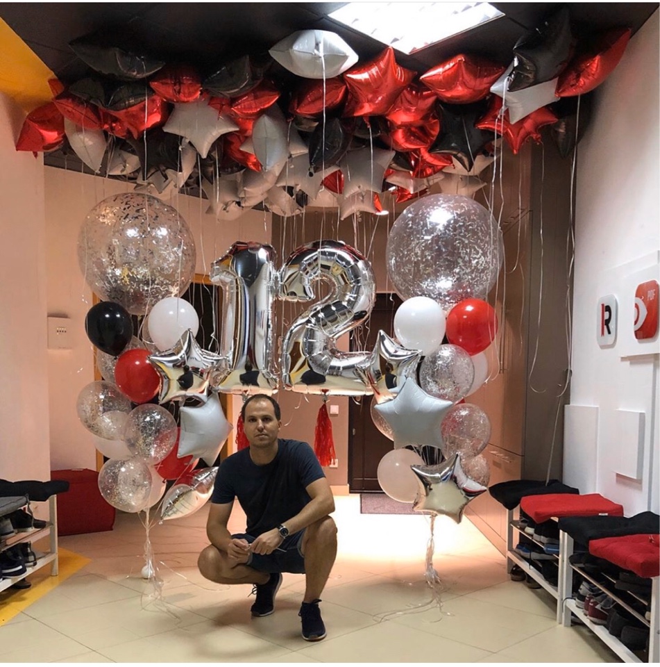 21.Шарики на 12 лет