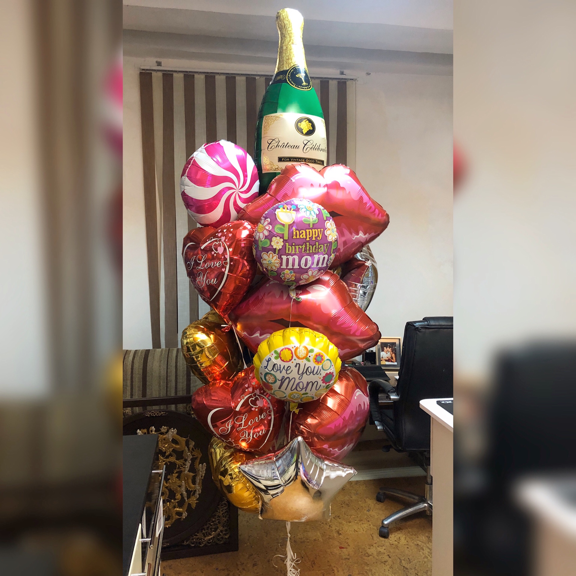 Праздничный букет из шаров в Одессе №103