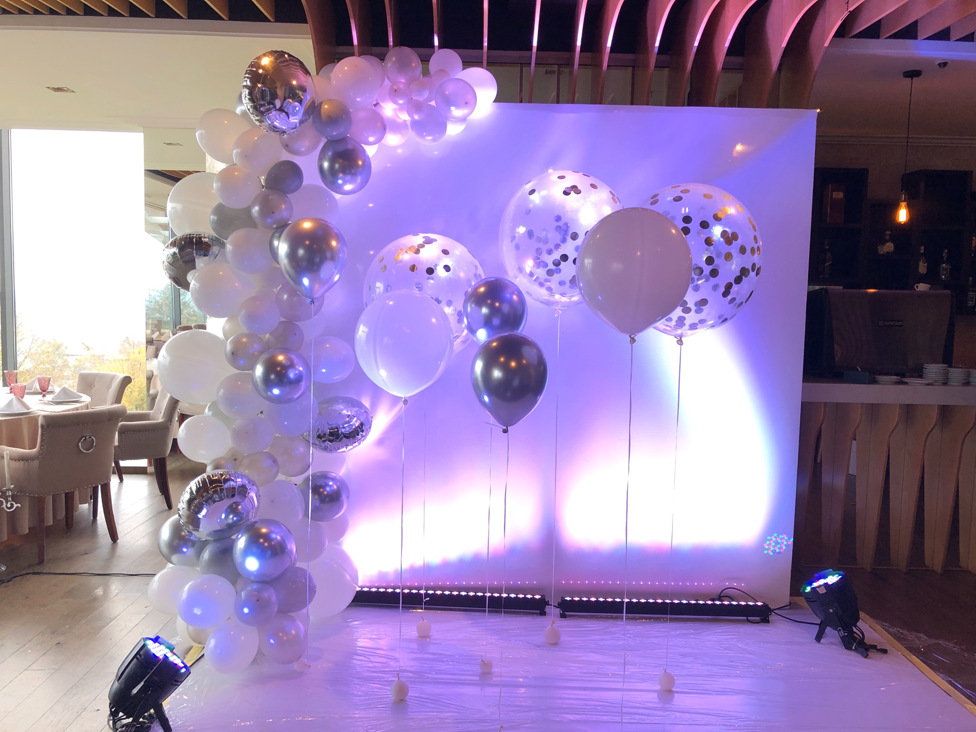 Фото зона на ваш баннер + шары гиганты