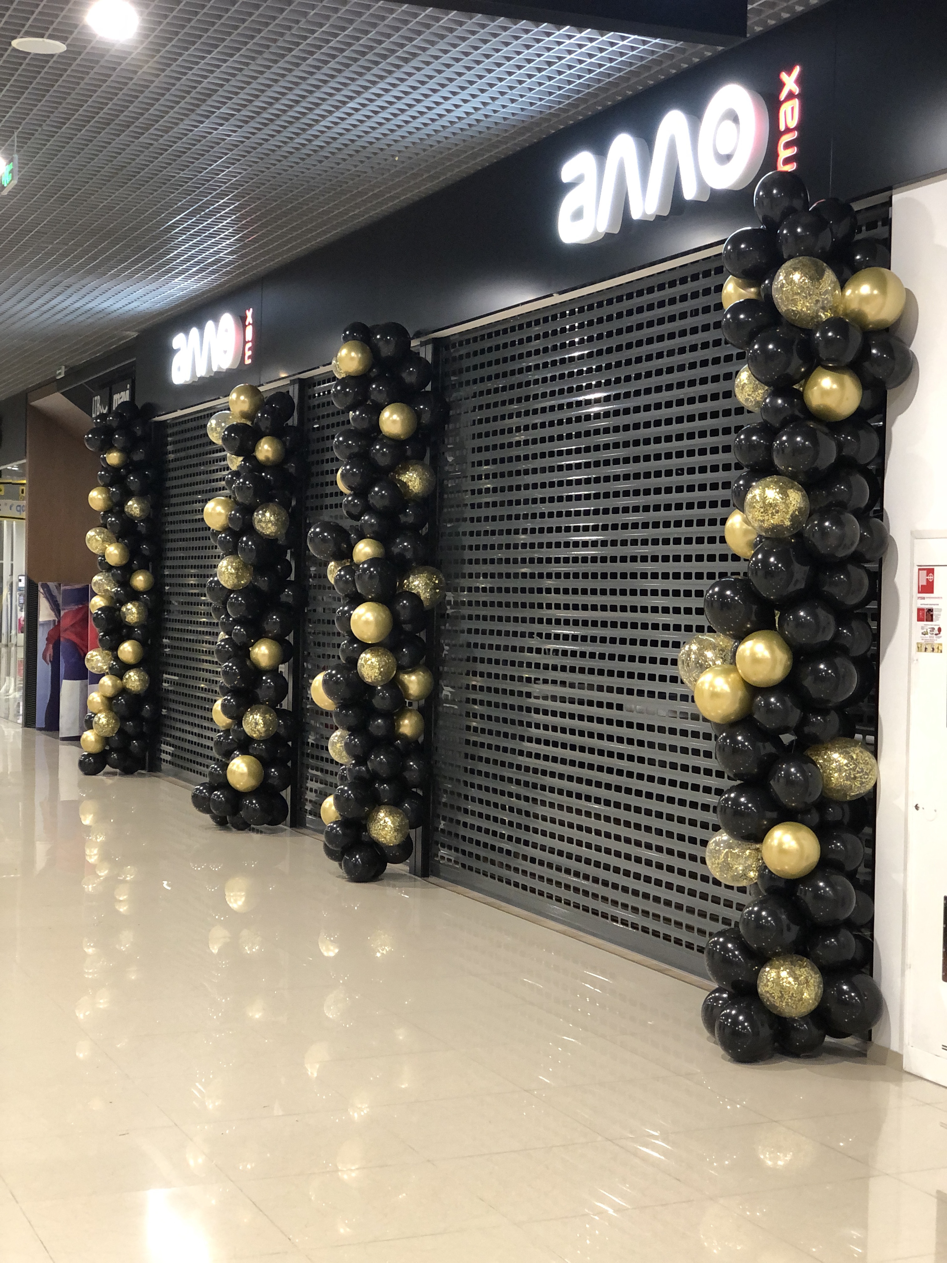 Эффектное открытие магазина Алло