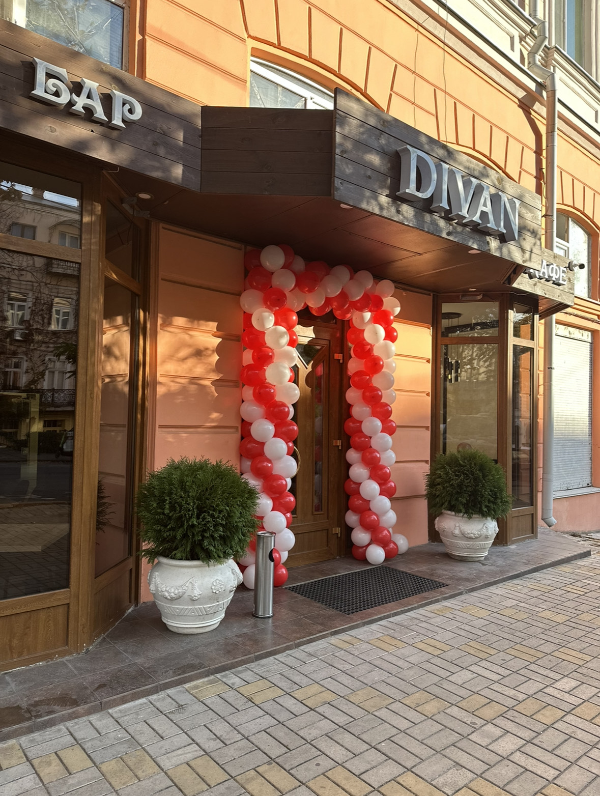 Гирлянда из шаров на входную зону(цена за 1 метр)