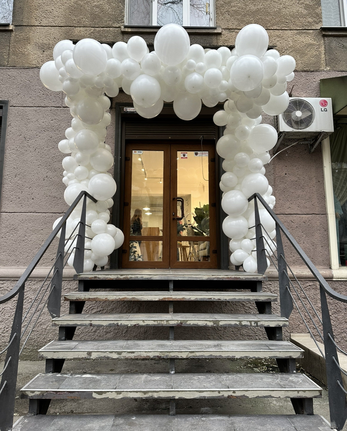 Разнокалиберная арка на вход(цена за 1 метр)