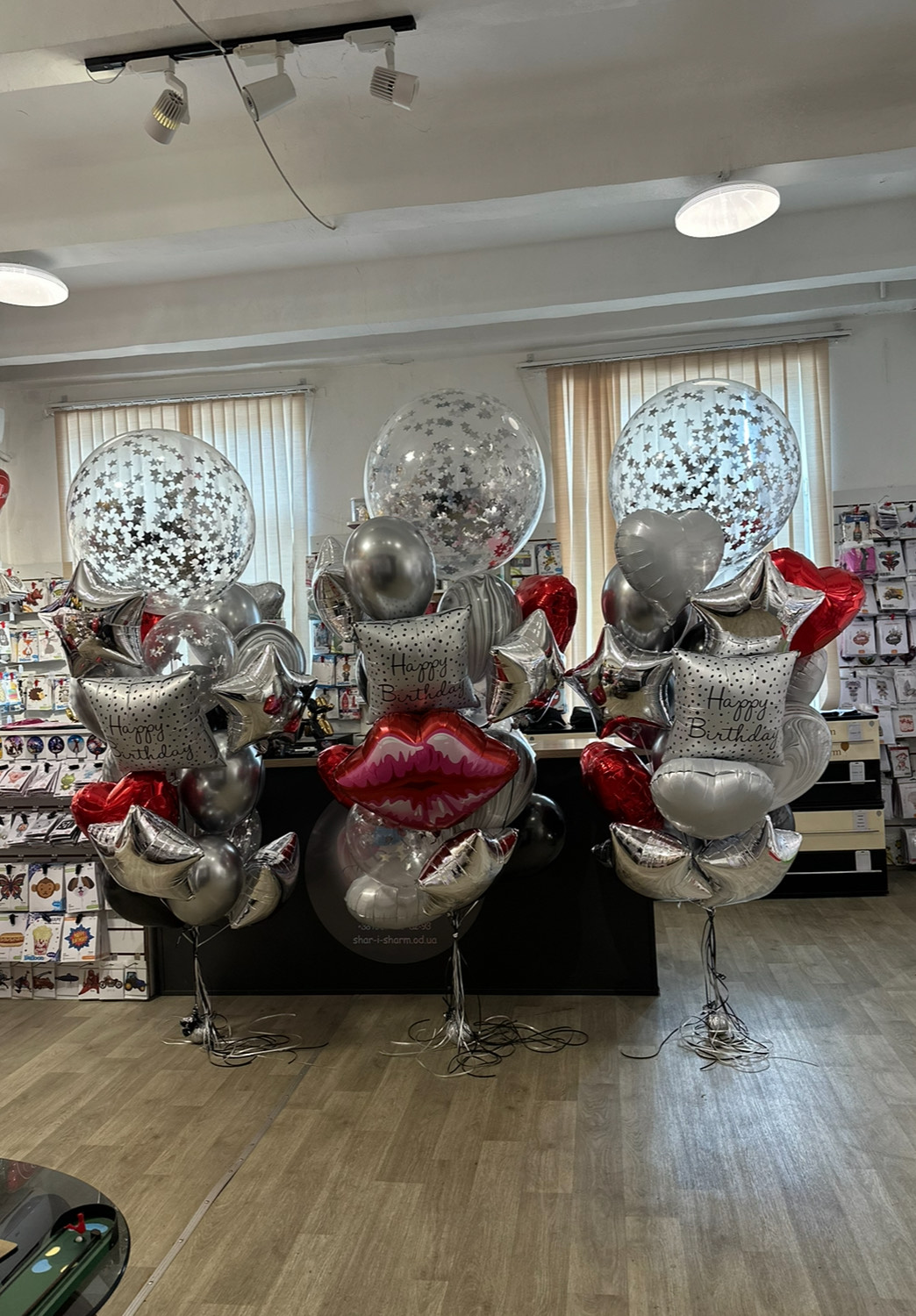 Вип набор из 3 букетов