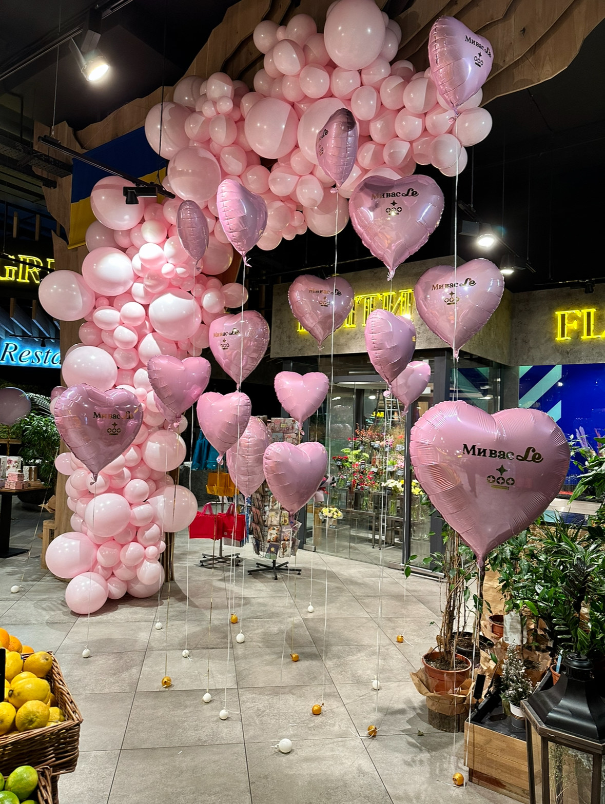 Разнокалиберная гирлянда Даблстаф(цена за 1 метр)