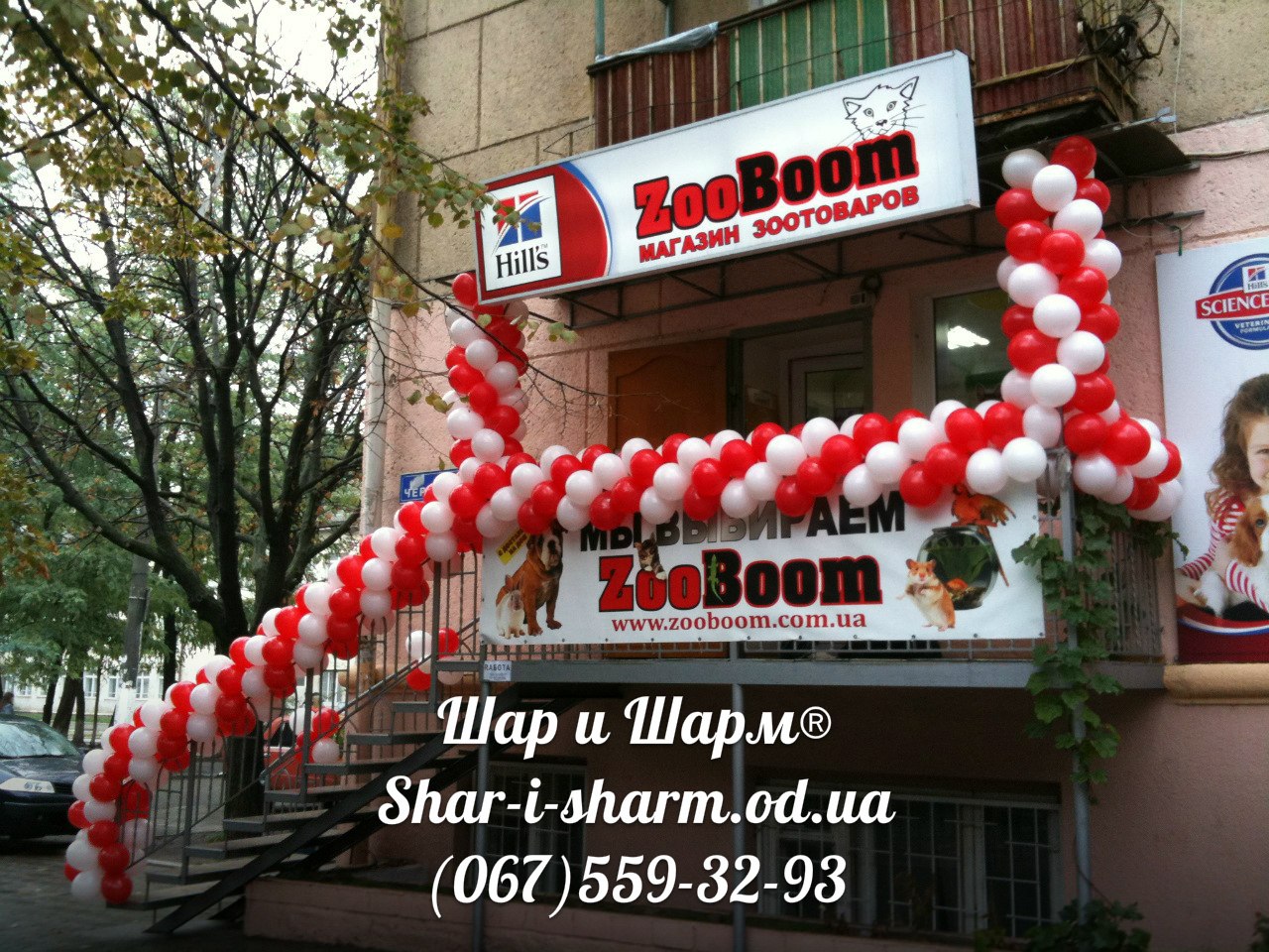 Шарики на открытие магазина Одесса - 10