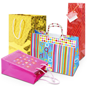 Пакеты подарочные