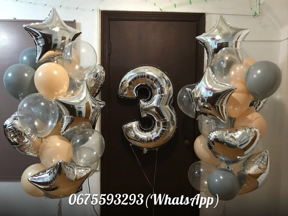 Оформление шарами детского дня рождения №17