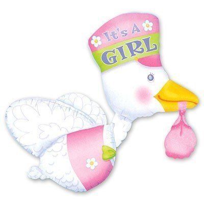 Аист розовый