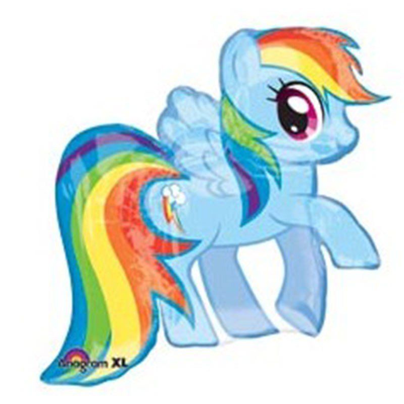 Пони голубой