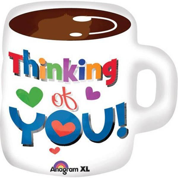 Чашка кофе "Думаю о тебе"