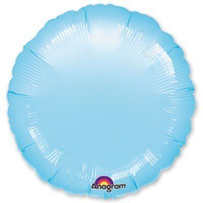 круг голубой пастель 46см