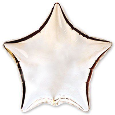 32''/81 см Звезда, Серебро, 1 шт.