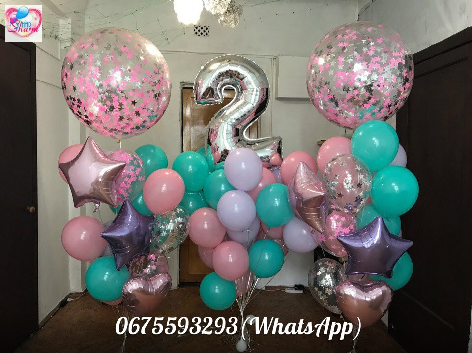 Оформление шарами детского дня рождения №11