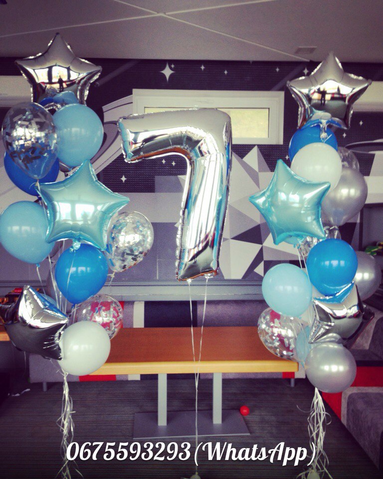 Оформление шарами детского дня рождения №1