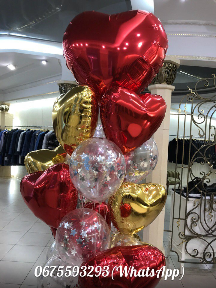 Оформление шарами для любимых - 16