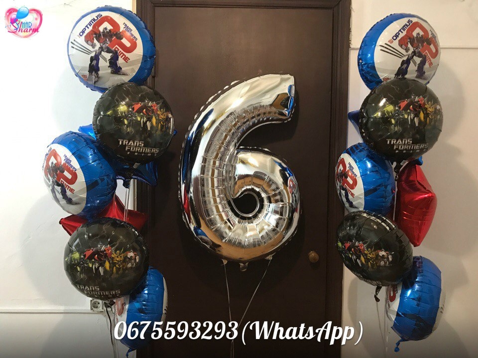 Оформление шарами детского дня рождения №27