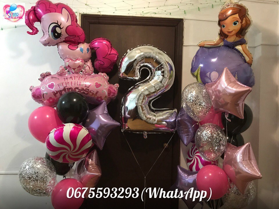 Оформление шарами детского дня рождения №28