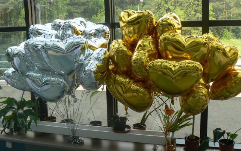 Оформление шарами для любимых - 32