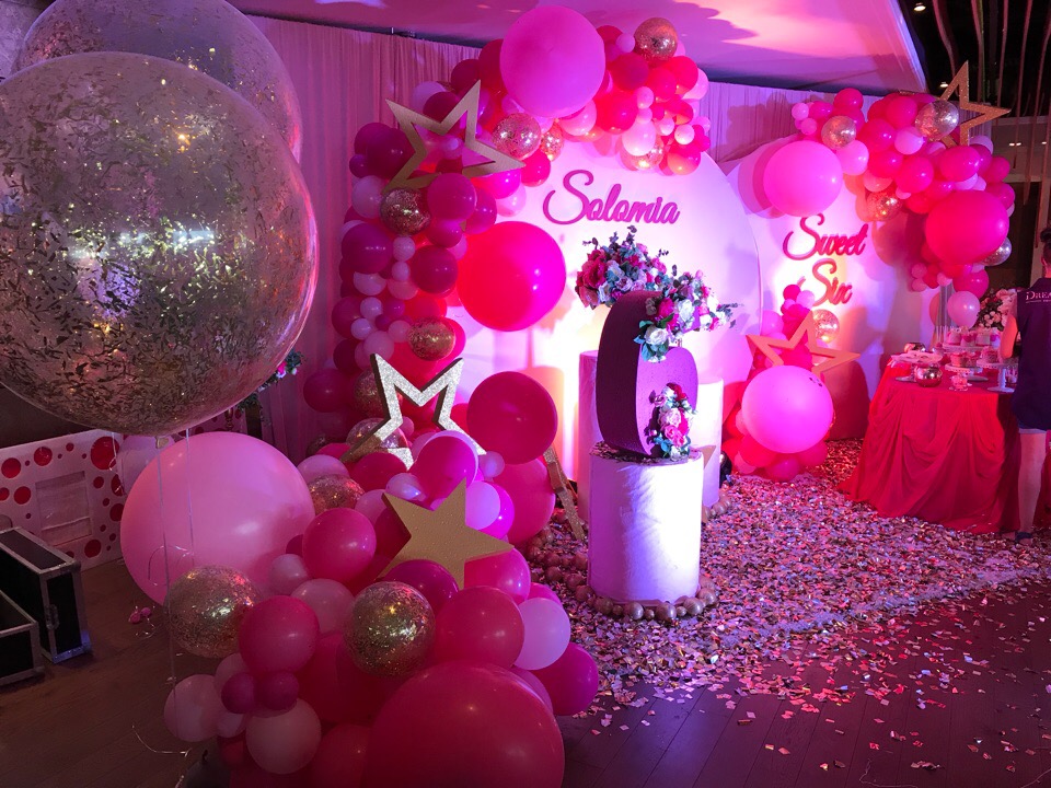 Разнокалиберная гирлянда на Ваш баннер