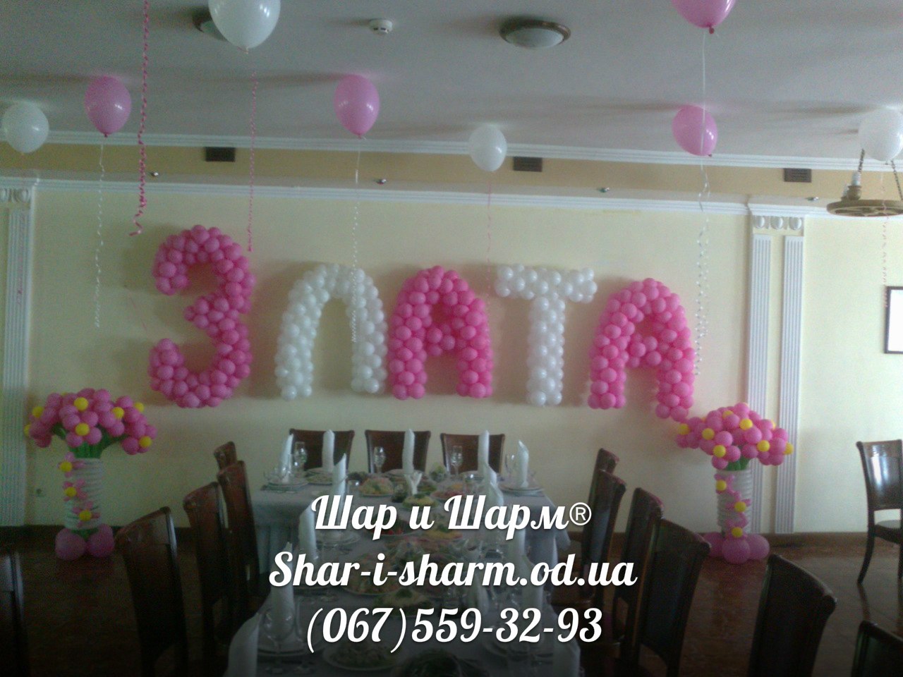 Оформление дня рождения №157