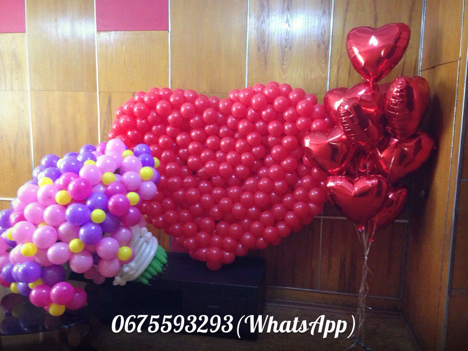Оформление шарами для любимых - 30