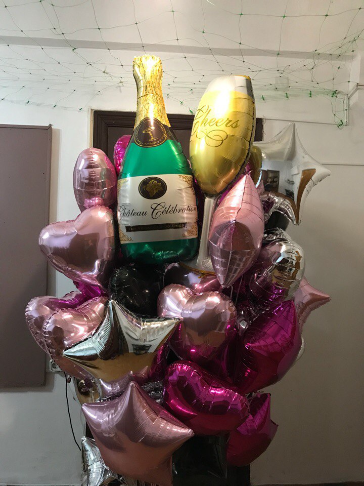 Оформление шарами для любимых - 9