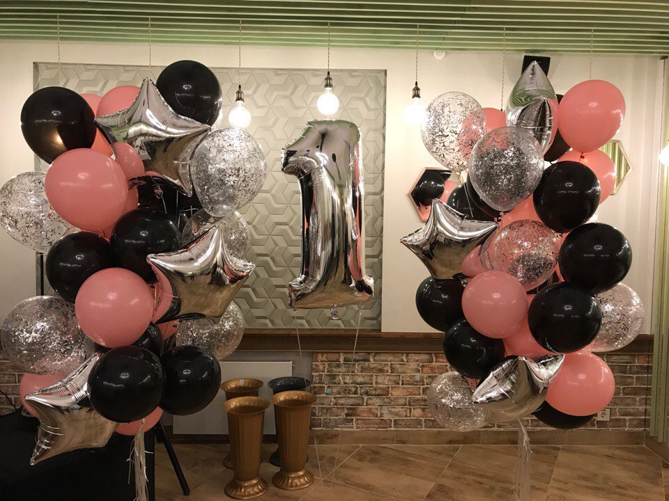 Оформление шарами детского дня рождения №23