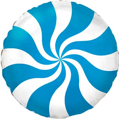 18" леденец синий