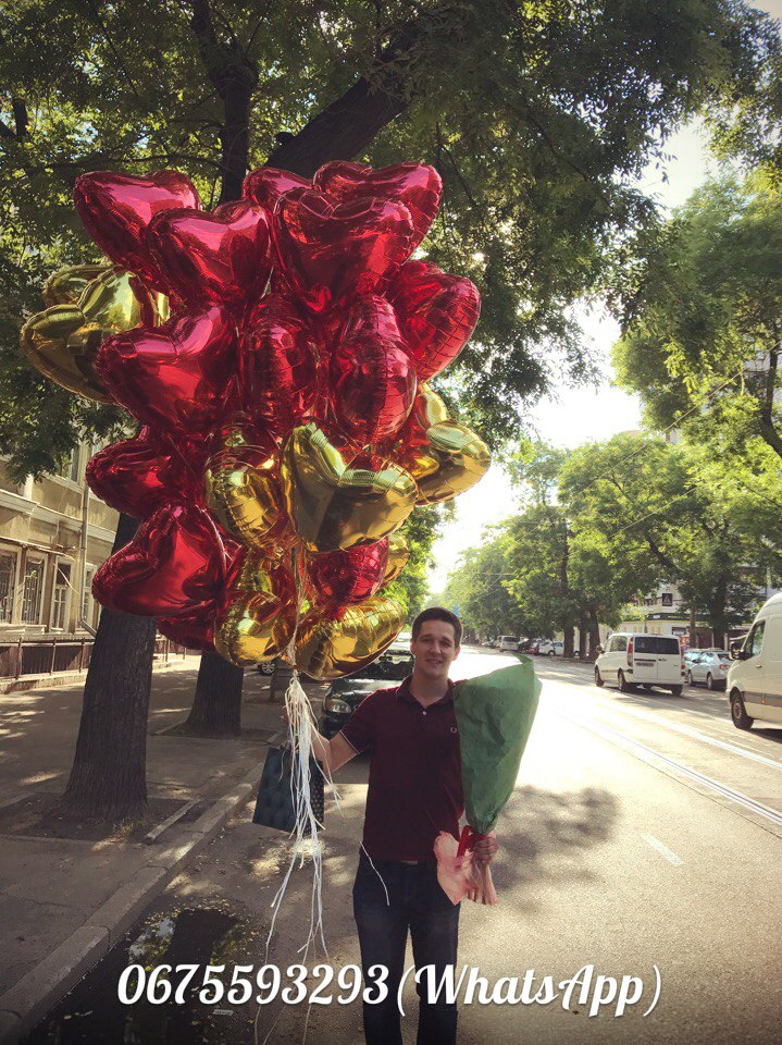 Оформление шарами для любимых - 15