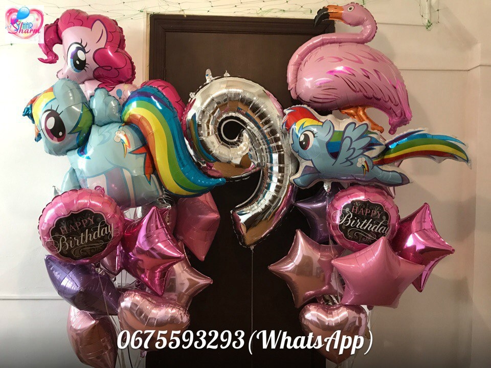 Оформление шарами детского дня рождения №22