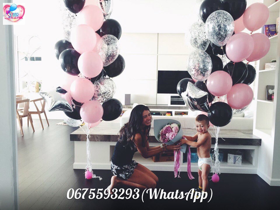 Оформление шарами детского дня рождения №29