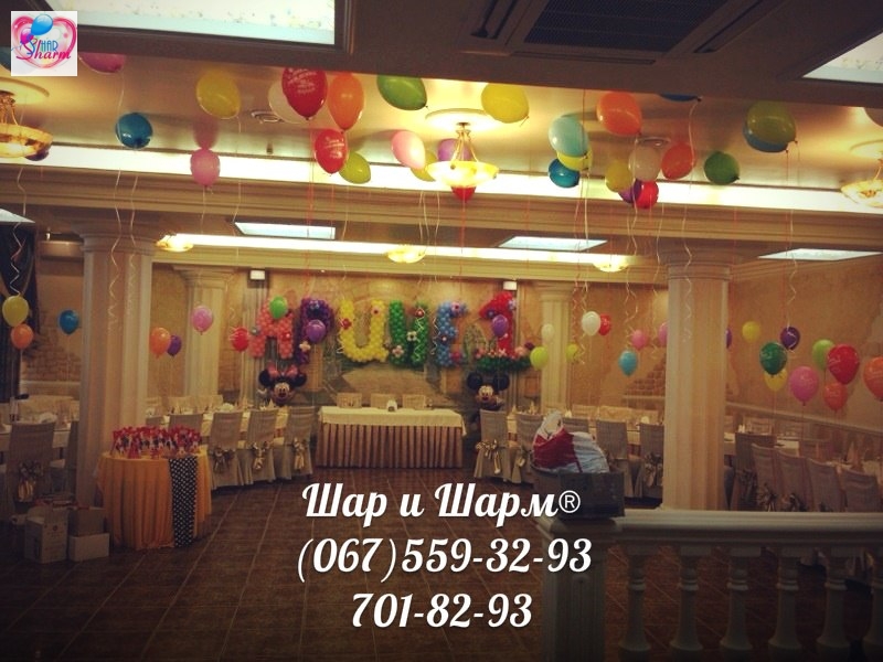 Оформление дня рождения №54