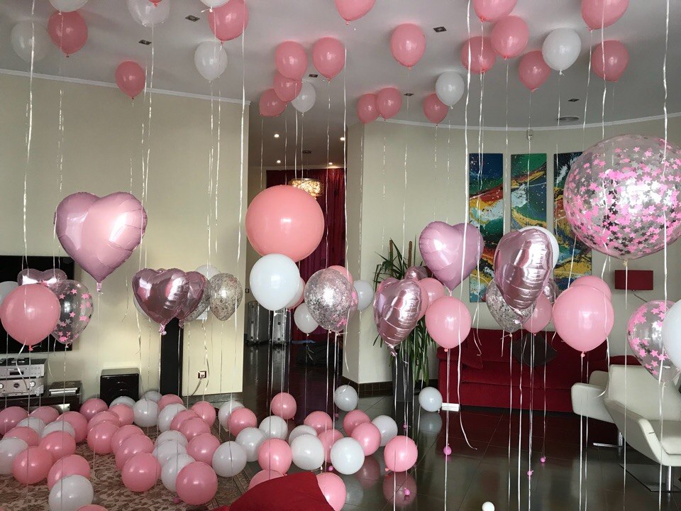 Оформление шарами для любимых - 24