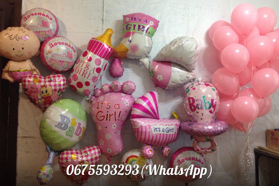 Встречаем девочку)вариант №3