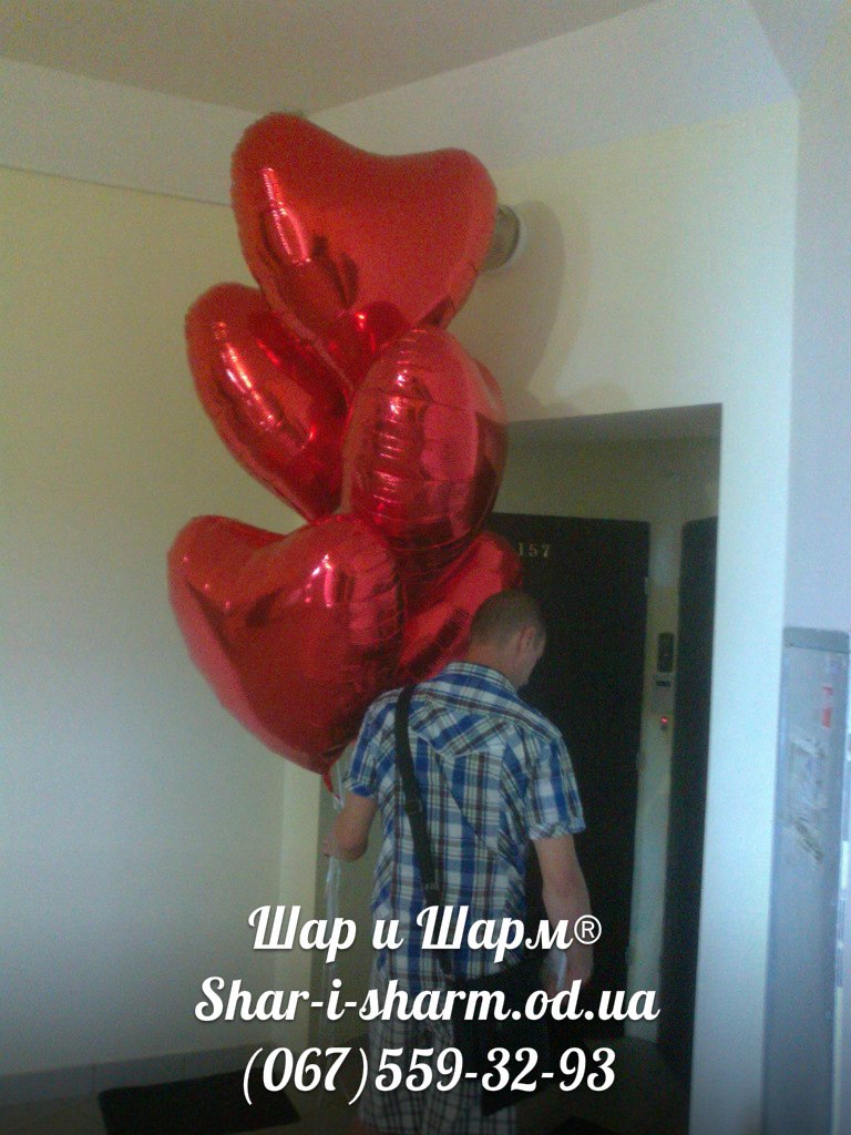 Оформление шарами для любимых - 25