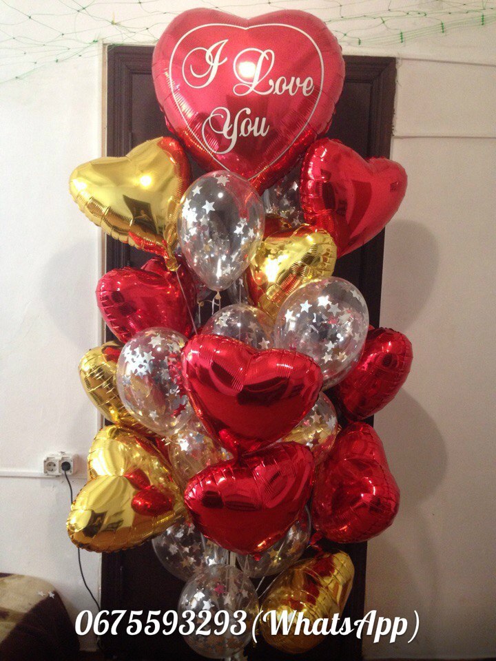 Оформление шарами для любимых - 8