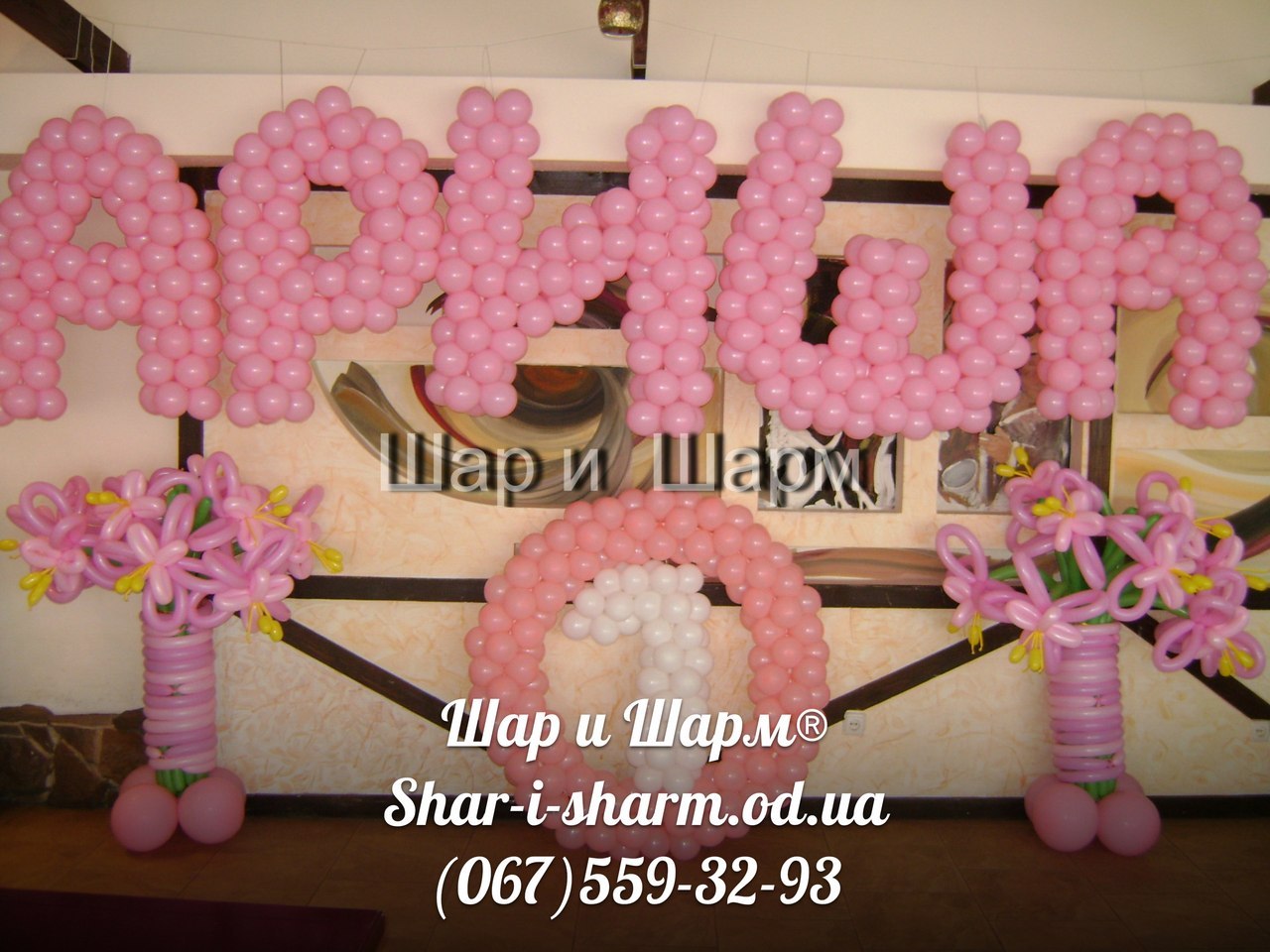 Оформление дня рождения №145