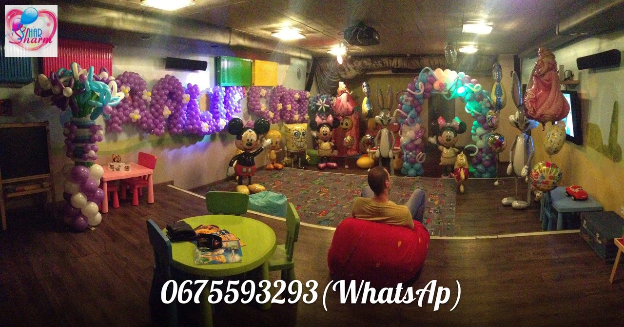Оформление шарами детского дня рождения №19