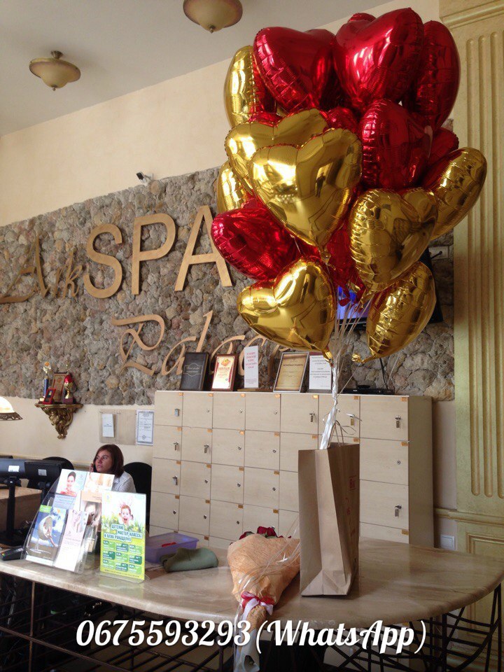 Оформление шарами для любимых - 27